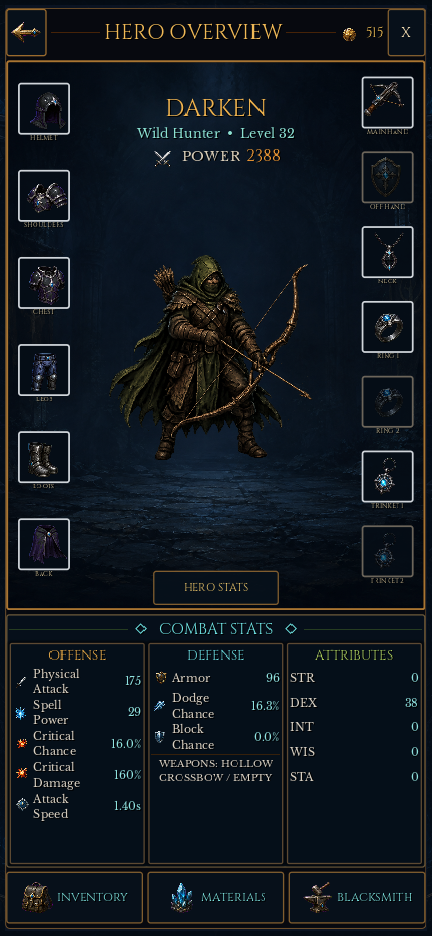Aetherwake hero overview